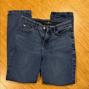 Lee Women's Dark Blue Straight Leg Jeans